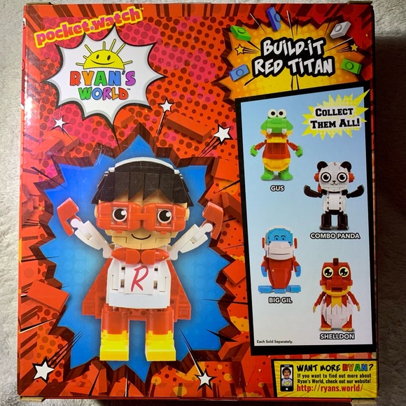 Ryan’s World Build-It Red Titan - Picture 2 of 2